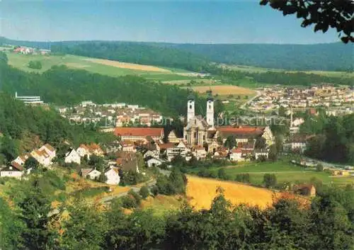 AK / Ansichtskarte Zwiefalten Wuerttemberg Stadtpanorama Muenster Unserer Lieben Frau