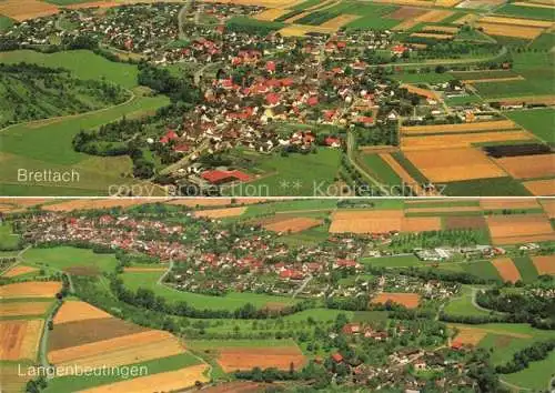 AK / Ansichtskarte Langenbrettach Fliegeraufnahmen