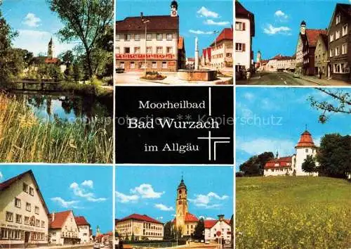 AK / Ansichtskarte Bad Wurzach Ravensburg BW Teilanischten Moorheilbad