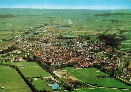 AK / Ansichtskarte Mengen  Wuerttemberg Fliegeraufnahme