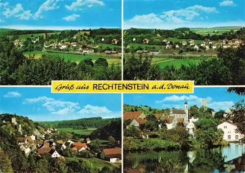 AK / Ansichtskarte Rechtenstein Obermarchtal Alb-Donau-Kreis BW Panorama Teilansichten