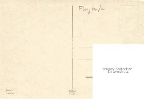 AK / Ansichtskarte Flughafen Airport Aeroporto Bremen Pan American