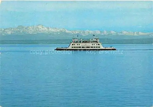 AK / Ansichtskarte Schiffe Ships Navires Fontainebleau Konstanz Meersburg