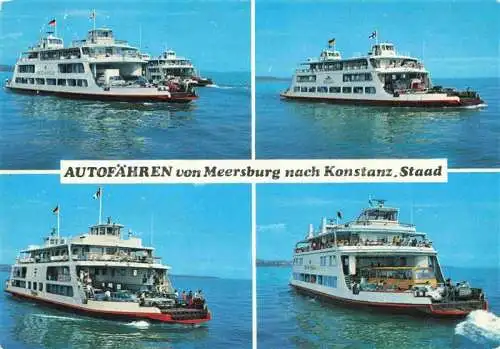 AK / Ansichtskarte Faehre Ferry Bac Traghetto-- Meersburg Konstanz 