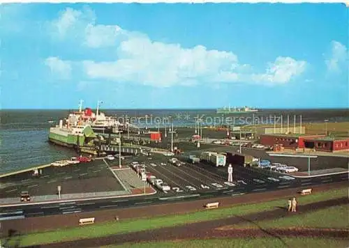 AK / Ansichtskarte Faehre Ferry Bac Traghetto-- Nordseeheilbad Cuxhaven Elbe Vikingfjord