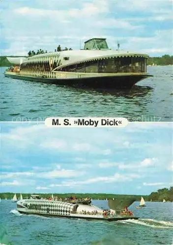 AK / Ansichtskarte Schiffe Binnenschifffahrt M.S. Moby Dick 