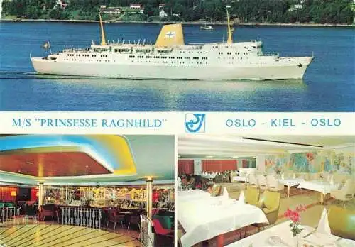 AK / Ansichtskarte Schiffe Oceanliner M S Prinsesse Ragnhild Oslo Kiel