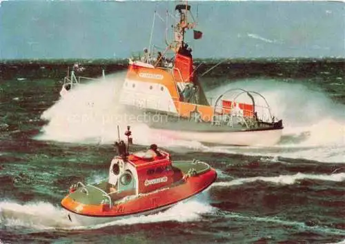 AK / Ansichtskarte Boote m Seenot Rettung Hochseeschiffe