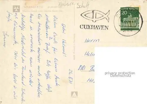 AK / Ansichtskarte Schiffe Oceanliner Deutsche Atlantik Line Hanseatic
