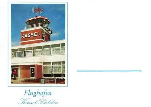 AK / Ansichtskarte Flughafen Airport Aeroporto Kassel Calden