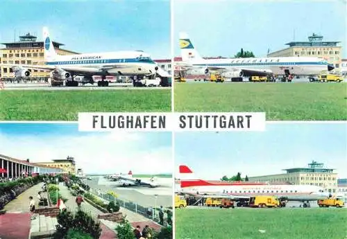 AK / Ansichtskarte Flughafen Airport Aeroporto Stuttgart Lufthansa 