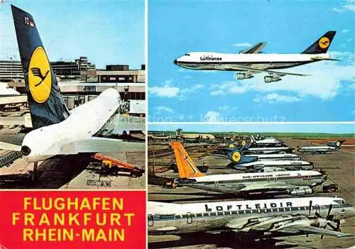 AK / Ansichtskarte Flughafen Airport Aeroporto Frankfurt Rhein Main Lufthansa