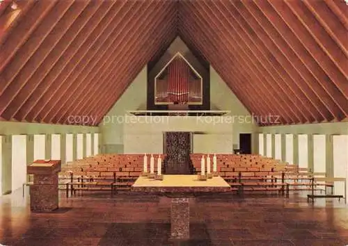 AK / Ansichtskarte Orgel Kirchenorgel Organ Orgue Wuerzburg Kapelle Empore 