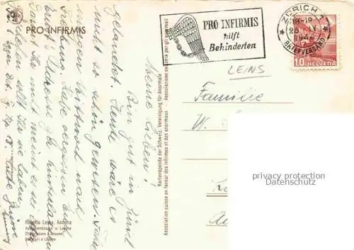 AK / Ansichtskarte LEINS Rosetta Ascona Kuenstlerkarte Schweiz Ascona Kastanienbaum Losone