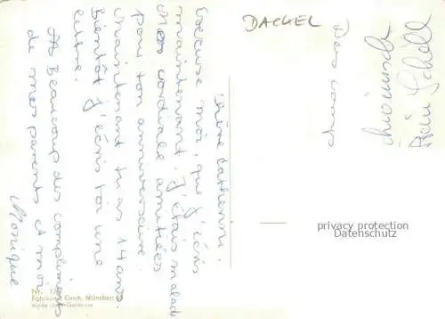 AK / Ansichtskarte Dackel Dachshund Teckel Hunde dogs Chiens Cani Groh Muenchen 