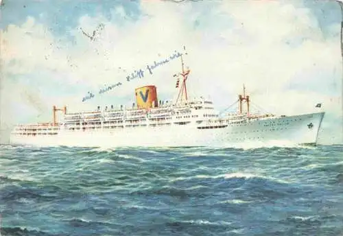 AK / Ansichtskarte Faehre Ferry Bac Traghetto-- TN Castel Felice Sitmar 