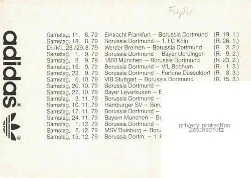 AK / Ansichtskarte Fussball Soccer Football-- Borussia Dortmund Gruppenfoto 