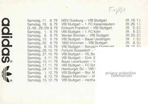 AK / Ansichtskarte Fussball Soccer Football-- VfB Stuttgart Gruppenfoto 