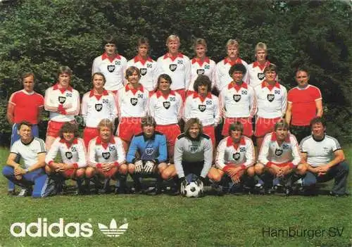 AK / Ansichtskarte Fussball Soccer Football-- Hamburger SV Gruppenfoto