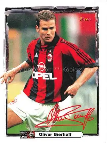 AK / Ansichtskarte Fussball Soccer Football-- Oliver Bierhoff Autogramm