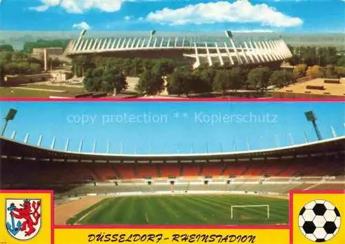 Stadion Stadium Estadio Duesseldorf Rheinstadion 