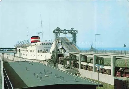 Faehre Ferry Bac Traghetto-- Rodby Motorschiff Rodbyhavn