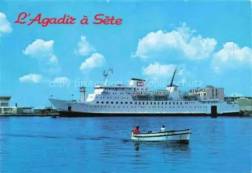 Faehre Ferry Bac Traghetto-- Cote Languedocienne Sete L Agadir 