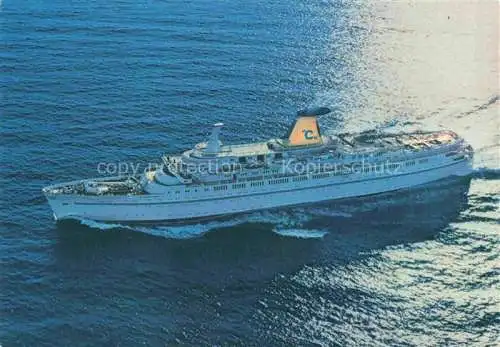 Dampfer Oceanliner MS Danae