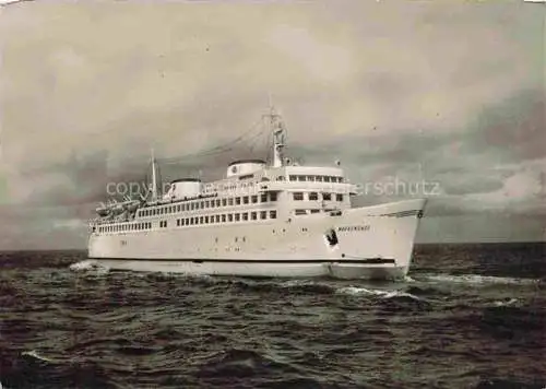 Dampfer Oceanliner MS Warnemuende 