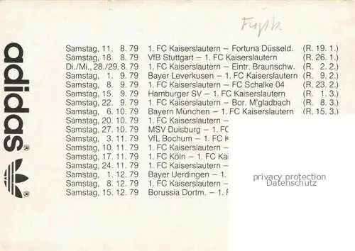 Fussball Soccer Football-- FC Kaiserslautern Gruppenfoto 
