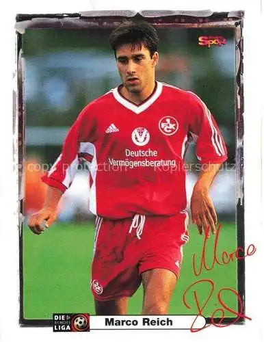 Fussball Soccer Football-- Marco Reich Autogramm