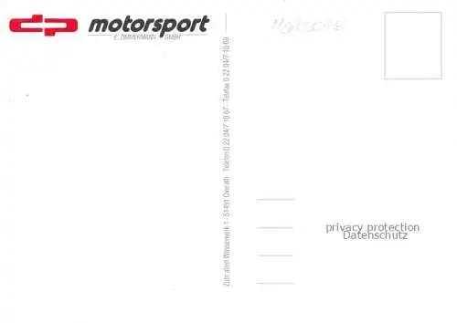 Motorsport Racing E. Zimmermann dp Auto