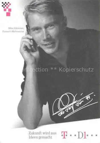 Autorennen Mika Haekkinen Formel 1 Weltmeister 