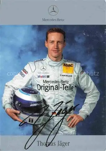 Motorsport Racing Thomas Jaeger DTM Mercedes Benz Autogramm