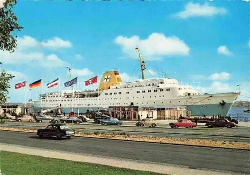 Faehre Ferry Bac Traghetto-- Kronprins Harald Oslo Kai Kiel