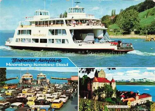 Faehre Ferry Bac Traghetto-- Motorschiff Austria oeBB Bodensee Meersburg Konstanz Staad