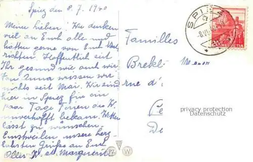 Segelboote Segelschiffe Sailing Voile Vela-- Thunersee Bluemlisalp
