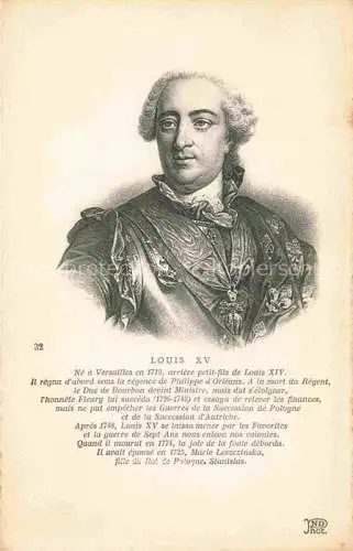 LOUIS XV Adel Frankreich France Versailles 