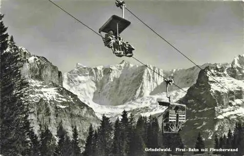 Sessellift Chairlift Telesiege Grindelwald Flecherwand