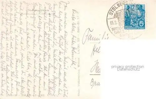 Stolberg Harz Panorama