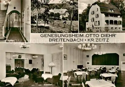 Breitenbach Zeitz Genesungsheim Otto Diehr Vestibuel Klubraum Speisesaal