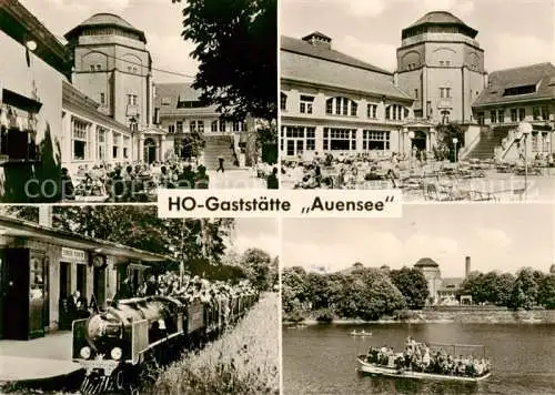 Leipzig HO Gaststaette Auensee Bahnfahrt Terrasse Panorama