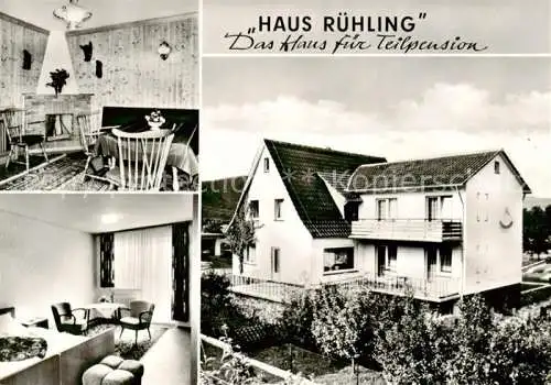 Bad Sooden-Allendorf Haus Ruehling Gaststube Zimmer