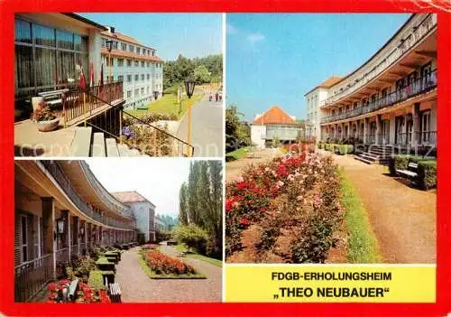 Tabarz Bad Tabarz FDGB Erholungsheim Theo Neubauer