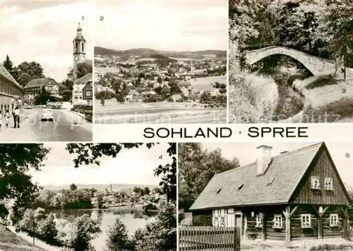 Sohland Spree Am Markt uebersicht Himmelsbruecke Am Stausee Heimatmuseum