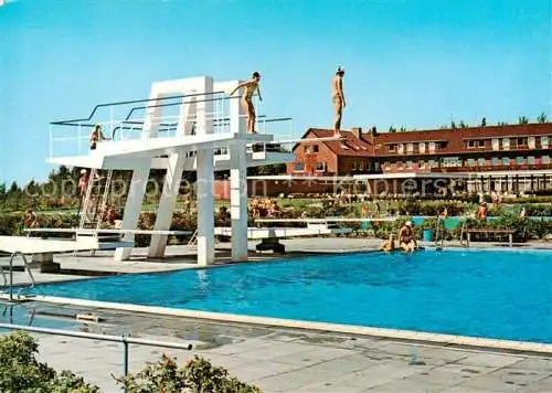 Fassberg Schwimmbad mit Herrenbruecke