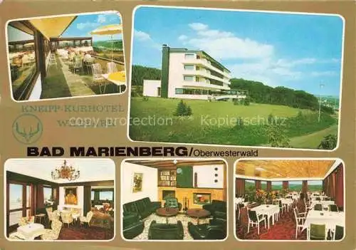 AK / Ansichtskarte Bad Marienberg Kneipp Kurhotel Wildpark