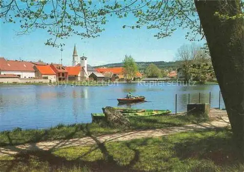 AK / Ansichtskarte Schoensee Oberpfalz Partie am Hahnenweiher