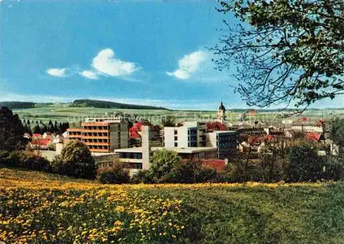 AK / Ansichtskarte Bad Wurzach Ravensburg BW Panorama Blick auf Klinisches Rheumasanatorium