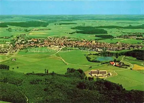 AK / Ansichtskarte Bad Schussenried Panorama mit Parksanatorium